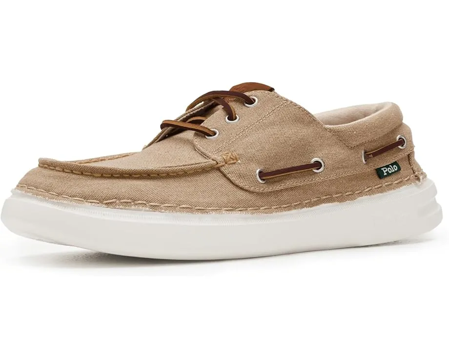 Кроссовки Polo Ralph Lauren Rlite Mariner из хлопка с кожаными шнурками