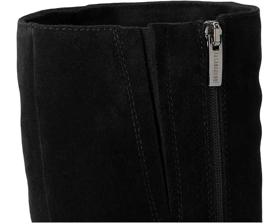 Высокие сапоги La Canadienne Jaxson из водонепроницаемой замши с квадратным носком