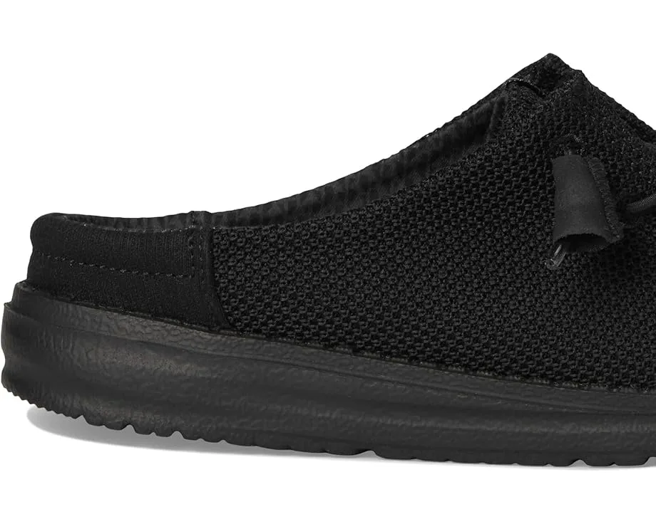 Кроссовки Hey Dude Wendy Slip Stretch Sox с искусственной кожей и круглым носком