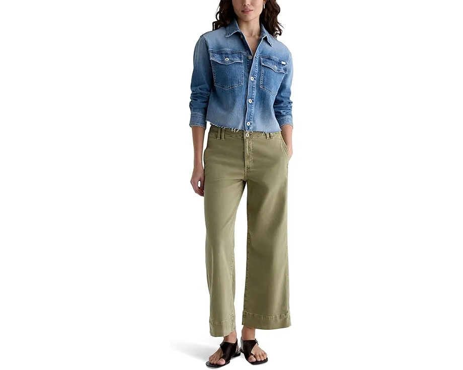 Короткая рубашка-куртка Valleta Utility в цвете Abyss от AG Jeans