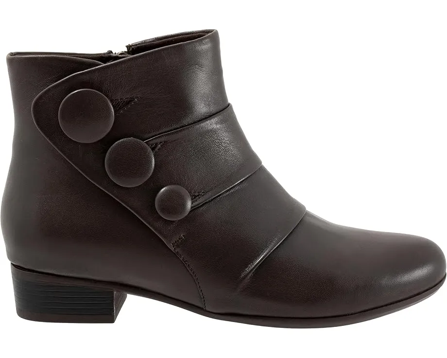 Ботильоны Trotters Mila на молнии с кнопками и съемной стелькой