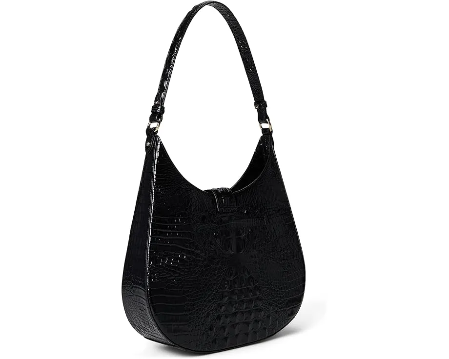 Сумка Brahmin Fallon Slim Shoulderbag через плечо с поворотным замком и карманами