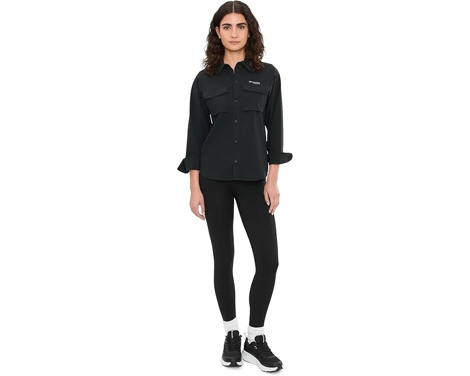 Columbia женская рубашка Silver Ridge Elite с длинным рукавом и защитой от солнца UPF 50