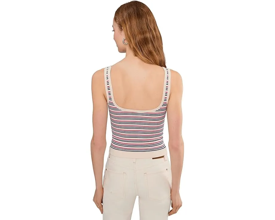 Топ-ками Striped Simply Soft Cami от Free People с квадратным вырезом