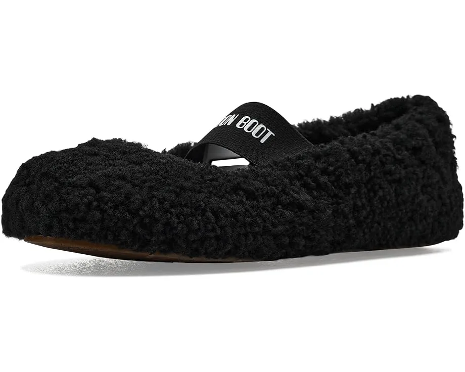 Балетки Shearling Ballerina на плоской подошве от MOON BOOT
