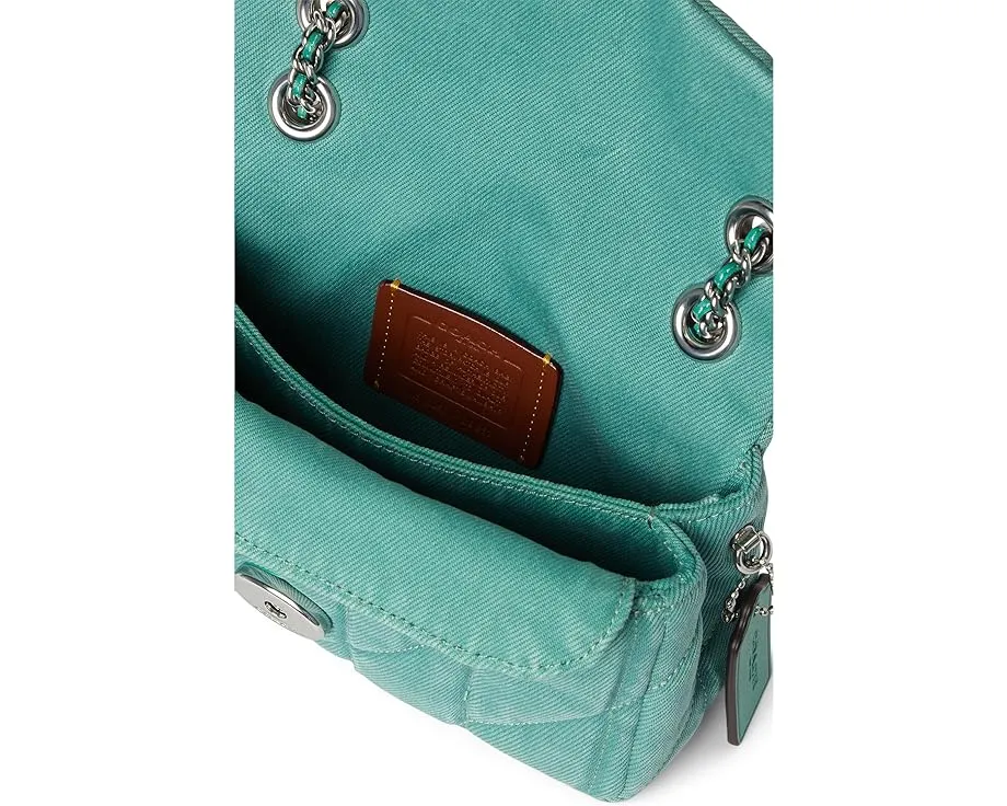 Стеганая сумка через плечо COACH Tabby 20 из кожи наппа