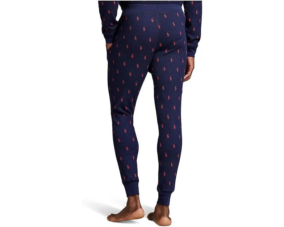 Polo Ralph Lauren джоггеры с вафельным принтом и камуфляжным рисунком