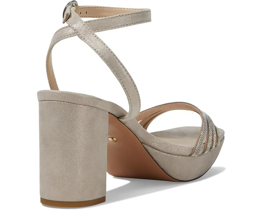 Туфли Pelle Moda Aliana с цепочками на подъеме и высоким каблуком