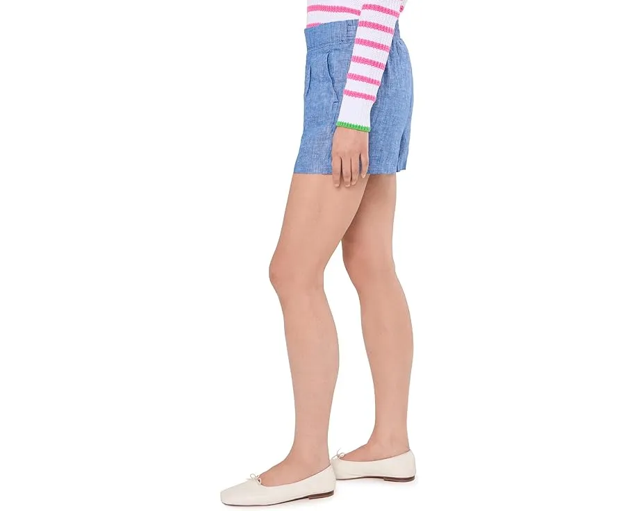 Льняные шорты Lilly Pulitzer Captina высокие