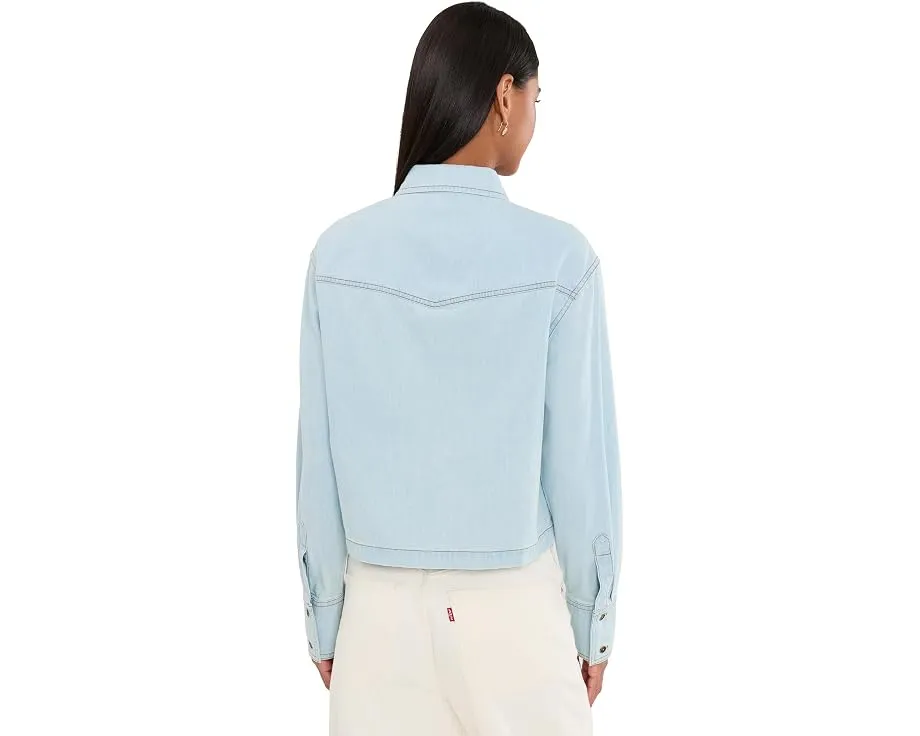Рубашка Aubrey Long Sleeve Button Down от KUT from the Kloth с длинным рукавом