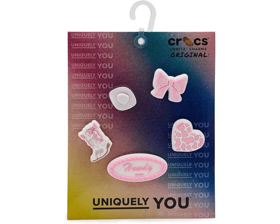 Набор украшений Jibbitz Holiday Packs для обуви Crocs с разноцветными шармами