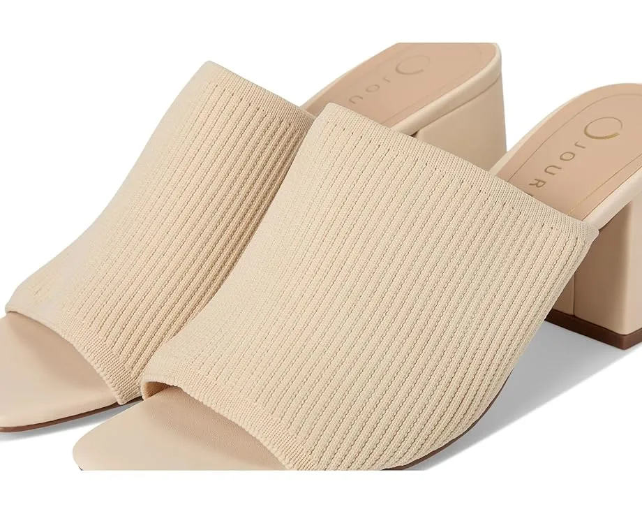 Мюли Lorenna от Journee Collection с квадратным носком и вязаным верхом