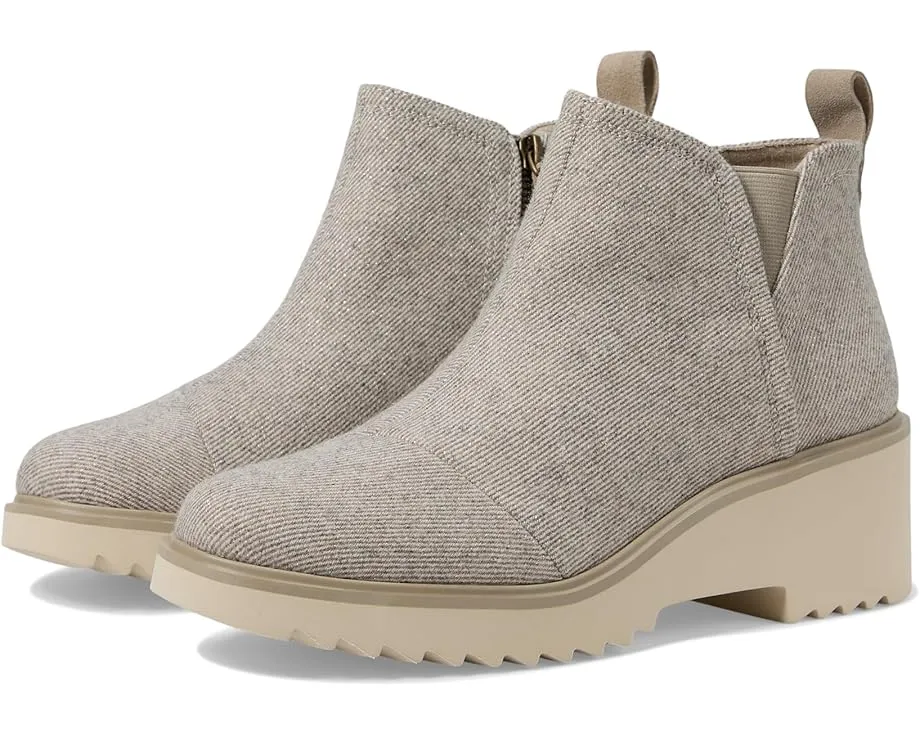 Ботинки TOMS Maude на платформе из замши с боковой молнией