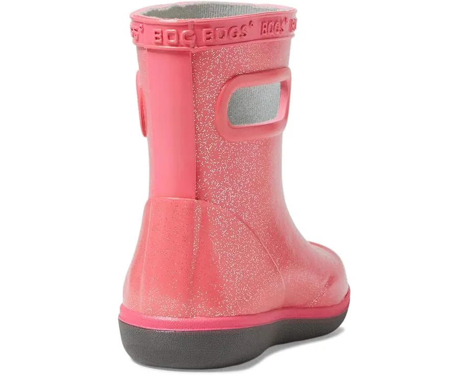 Детские резиновые сапоги Bogs Skipper II Glitter с блестками и водонепроницаемые