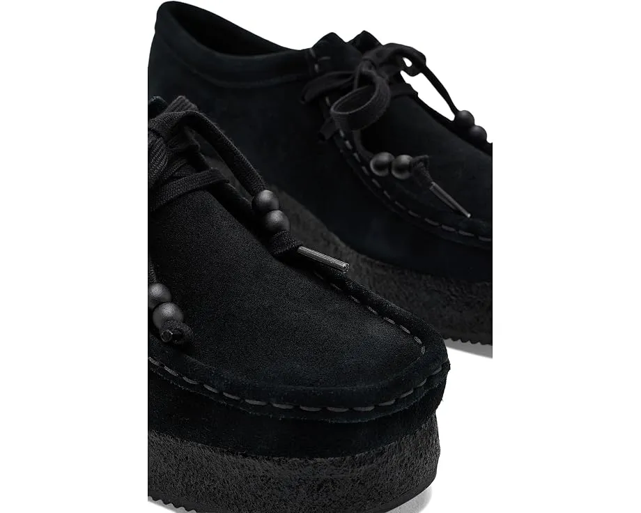 Кроссовки Clarks Wallacraft Bee на платформе из замши