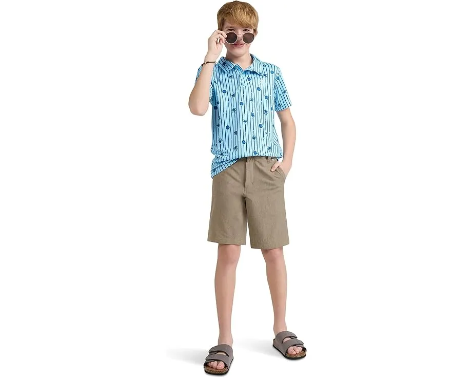 Шорты Hurley Kids Elastic-Back Walkshorts с эластичной спинкой