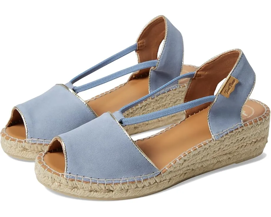 Эспадрильи Toni Pons Bilda с клиновидным каблуком из джута