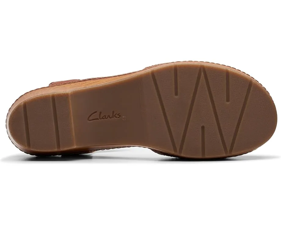 Сандалии Clarks Paizlee Bay на платформе с ремешком и пряжкой на щиколотке