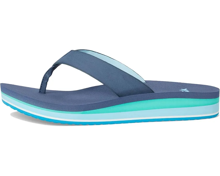 Сандалии Sanuk Highland с платформой и стелькой Bloom для пляжа