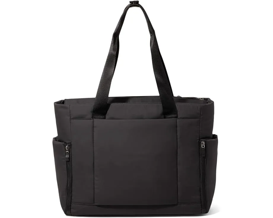 Сумка тоут Baggallini Set Wave с геометрическим узором и отделением для ноутбука