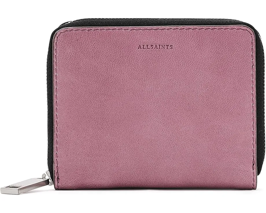 Кошелек AllSaints Lena Hex Zip на молнии с монетницей