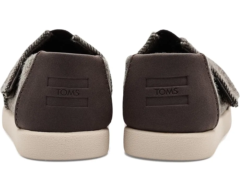 Детские туфли TOMS Alpargata темно коричневые