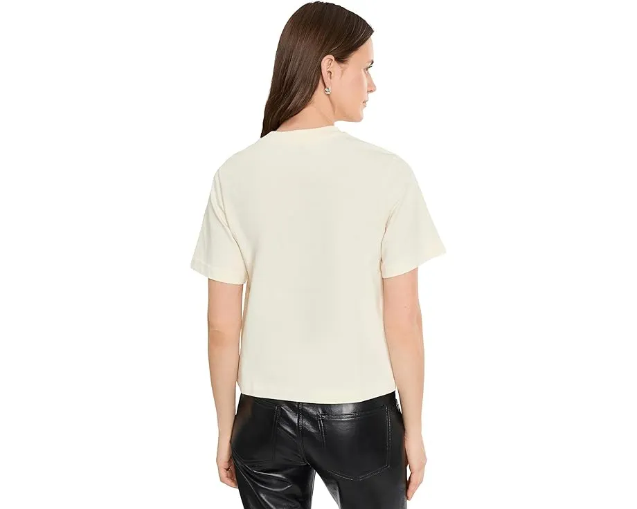 Футболка AllSaints Lisa Embos с тиснением и обычным кроем