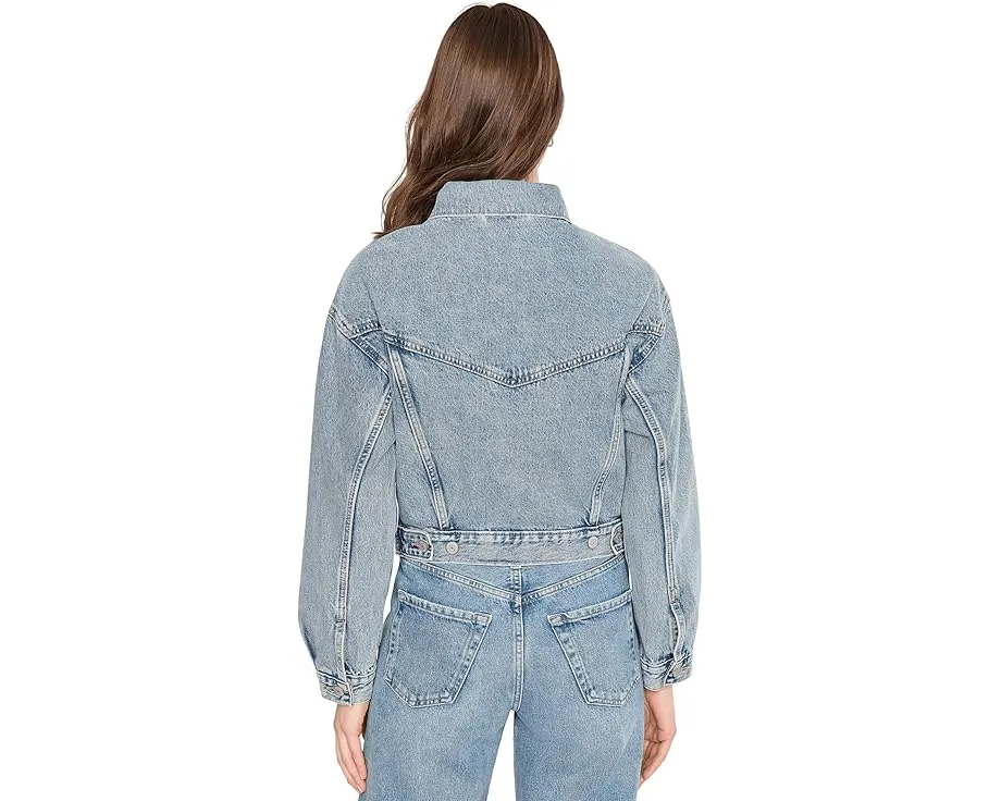 Джинсы Elliott Lauren Color Denim Baby Boot с клешем и пятью карманами