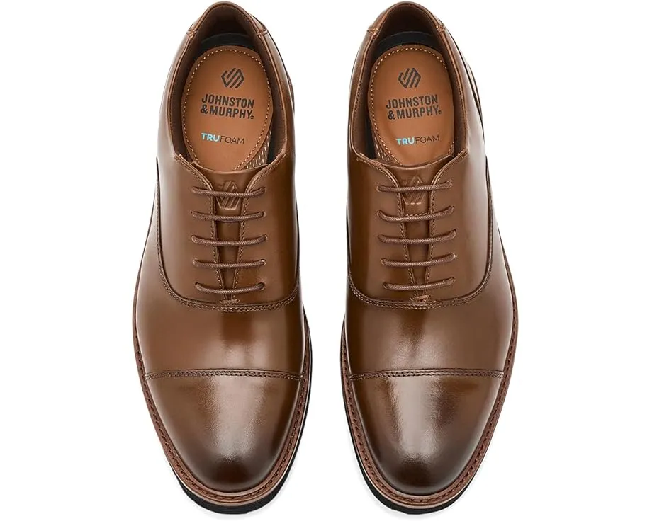 Туфли Tyson Dress Cap Toe Johnston Murphy из натуральной кожи