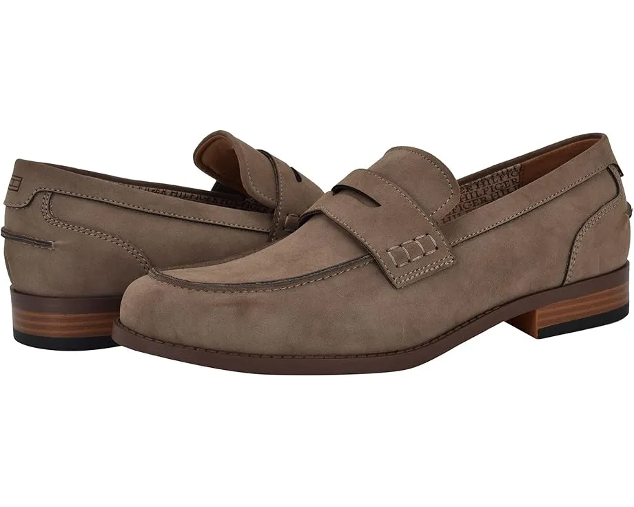 Лоферы Tommy Hilfiger Yoron с планкой на подъеме и памятью формы