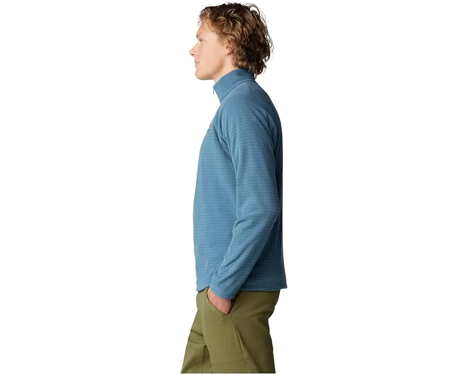 Кофта Mountain Hardwear Summit Grid 1/2 Zip с молнией на груди и реглан