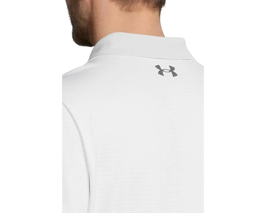 Поло Under Armour Matchplay Printed для гольфа с принтом и планкой на пуговице