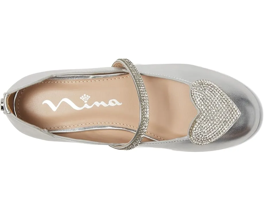 Детские сандалии Diaz с фигурным краем и украшениями Nina Kids