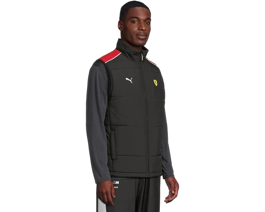 PUMA жилет Scuderia Ferrari Mt7 Padded с карманами и стойкой
