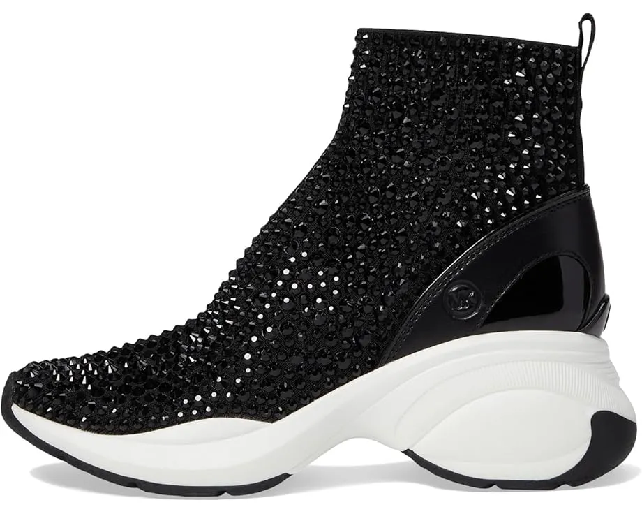 Ботильоны Zuma Bootie на массивной подошве с текстильным верхом MICHAEL Michael Kors