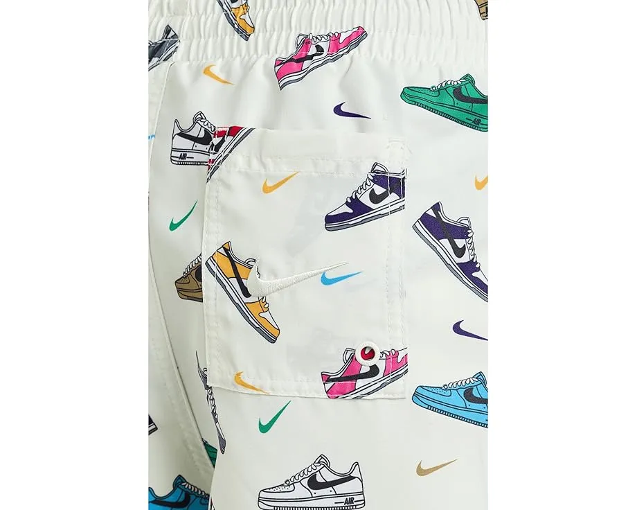 Nike Kids плавки Multi Sneaker с подкладкой и сетчатыми карманами для дренажа воды