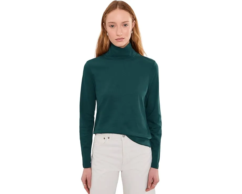 Легкий водолазный свитер L.L.Bean Signature из хлопка