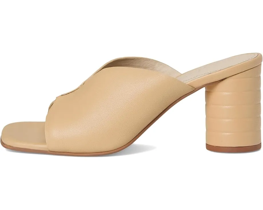 Босоножки Karah с открытым квадратным носком и ребристым каблуком