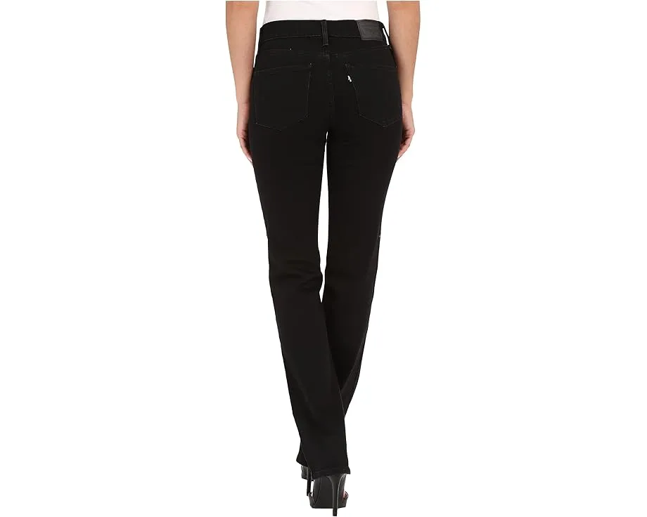 Прямые джинсы Levi's Womens 314 Shaping Straight с моделирующим эффектом и эластичной тканью