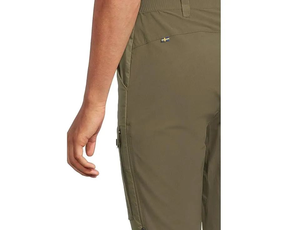 Гибридные треккинговые брюки Abisko от Fjällräven с вентиляцией