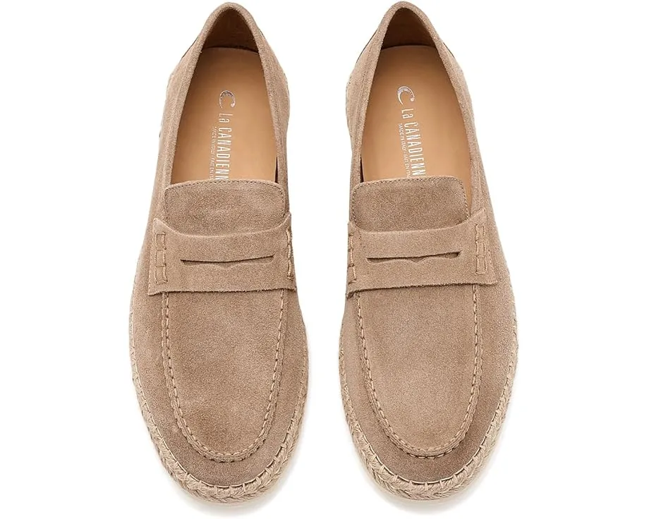 Мокасины La Canadienne Talbott из мягкой итальянской замши на резиновой подошве