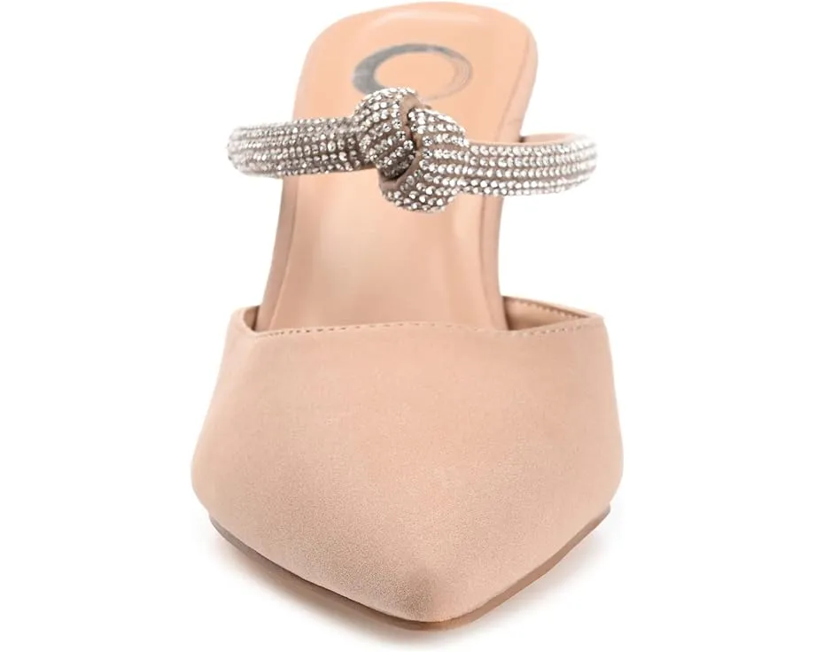 Туфли Lunna на шпильке с заостренным носком и ремешком Journee Collection