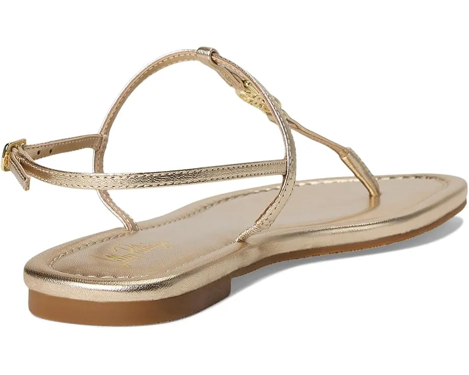 Босоножки Delilah с логотипом и ремешком от Lilly Pulitzer