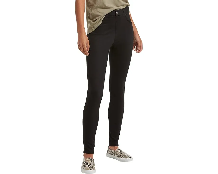 Джинсовые леггинсы HUE High-Waist Ultra Soft с зауженным низом и эластичным поясом