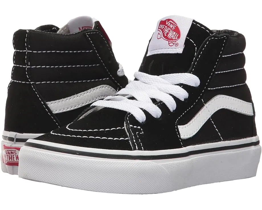 Кроссовки Vans SK8-Hi высокие для детей из замши и хлопка