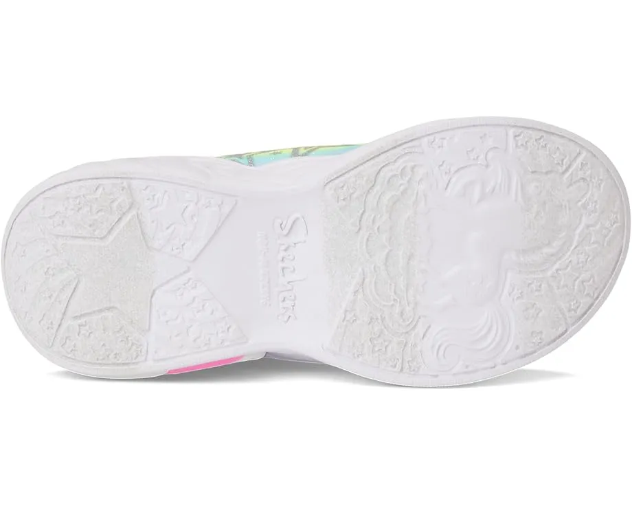 Детские кроссовки Skechers Unicorn Dreams Starry Lite со светящейся подошвой