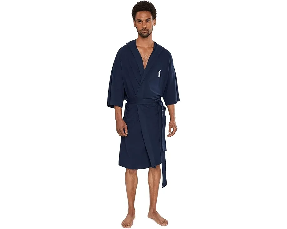 Халат Polo Ralph Lauren с капюшоном и вышитым логотипом