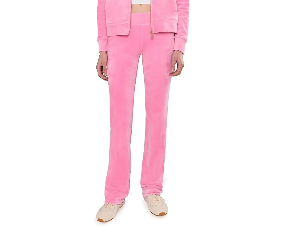 Брюки Lilly Pulitzer Dorsey из велюра с низкой посадкой