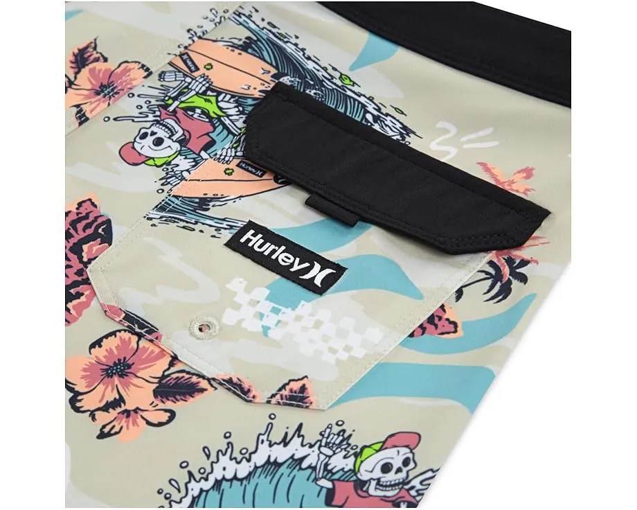 Детские плавательные шорты Hurley Kids Doodle Isle Board Shorts с принтом