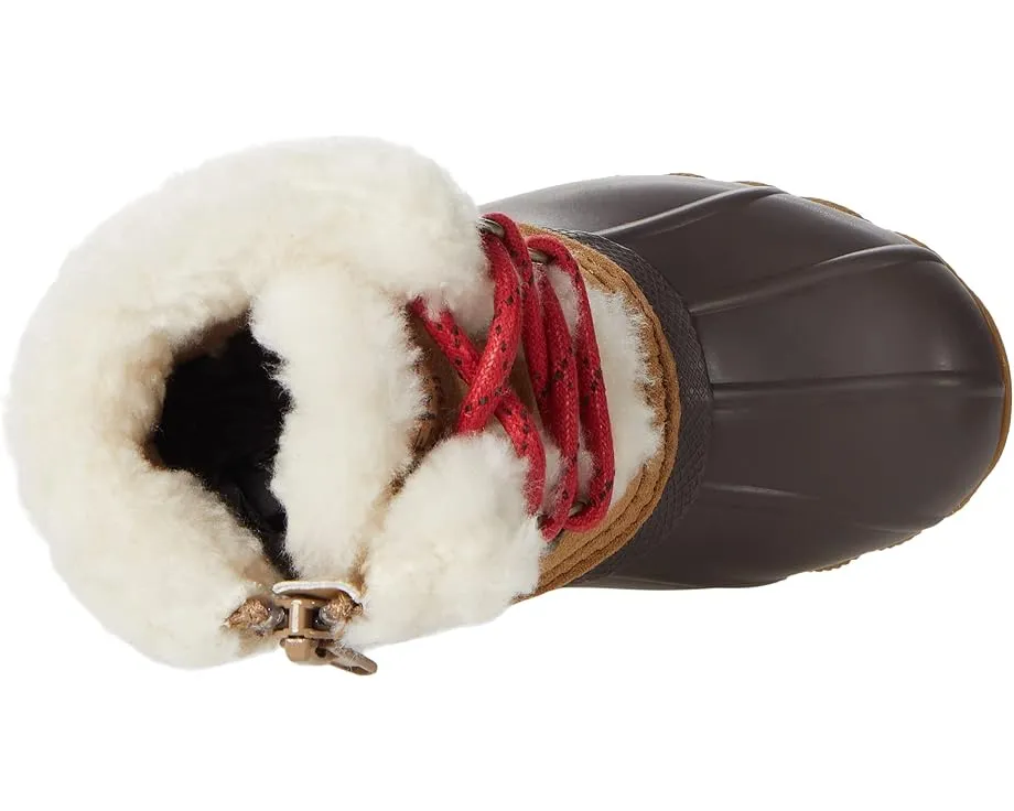 Детские зимние ботинки Sperry Alpine Saltwater с водоотталкивающей пропиткой и искусственным мехом